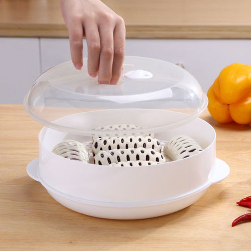 微波炉蒸笼带盖大号蒸盒专用器皿馒头包子蒸饭煲厨房用品塑料蒸锅